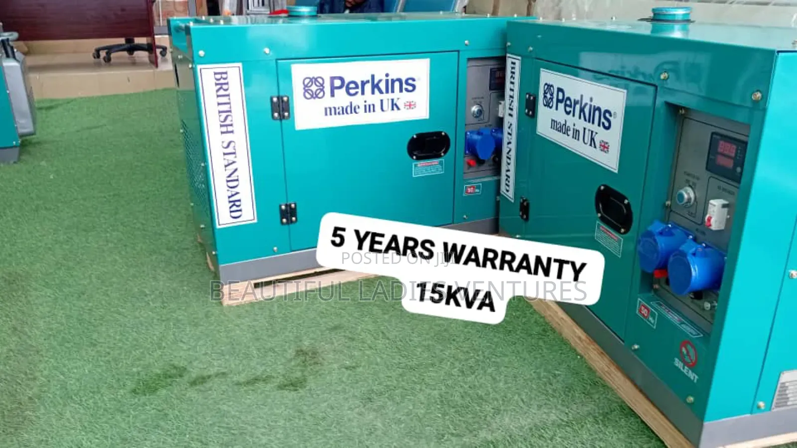 Diesel Power Fuel Efficient 15kva Perkins Generator