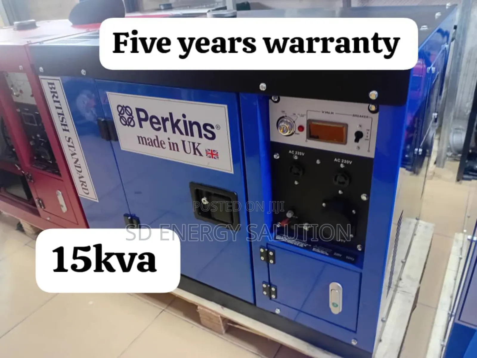 Pro Wave 15kva 16500watt Diesel Perkins Generator