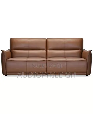 Polner 91" Leather Power Motion Sofa