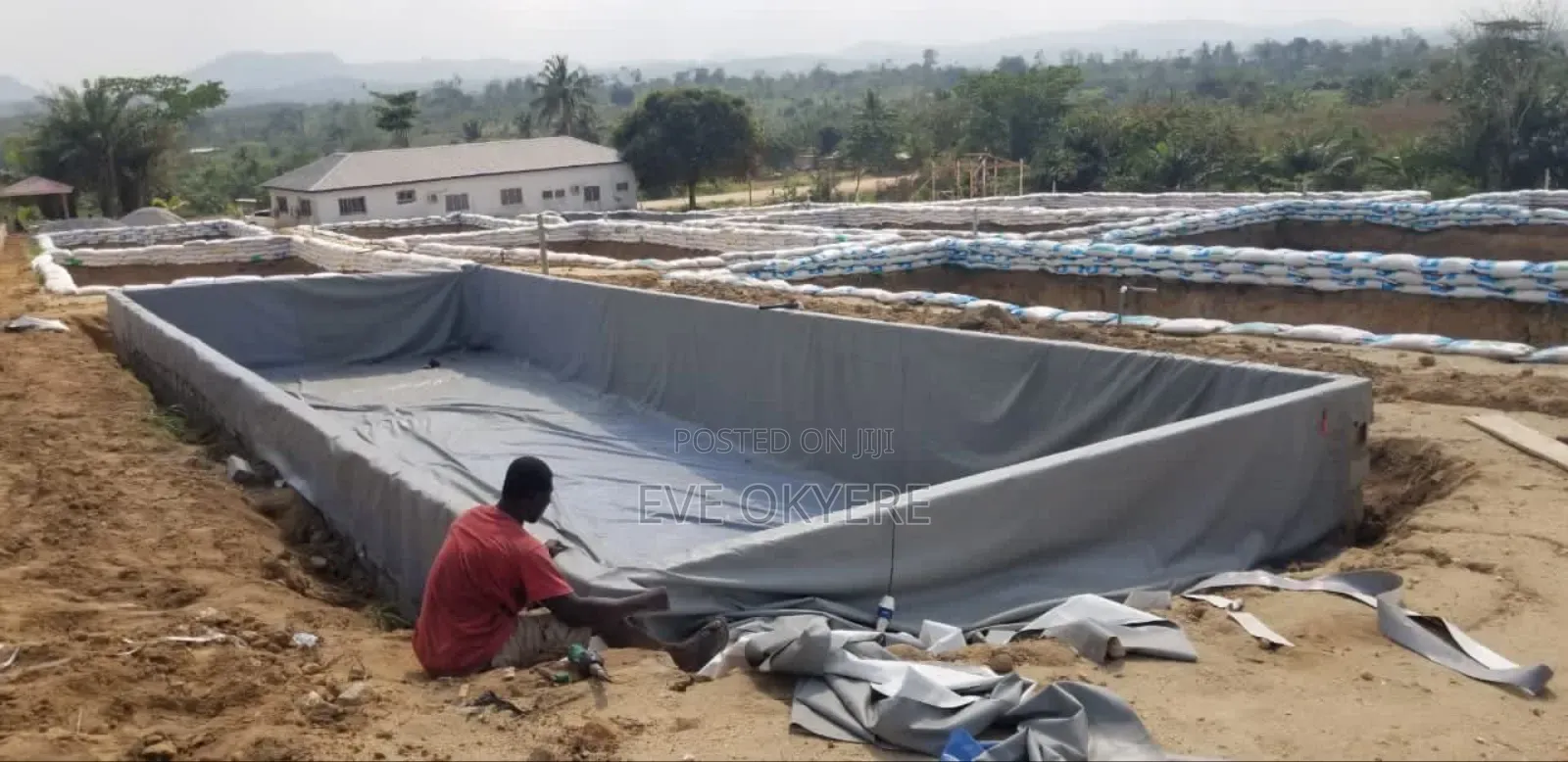 Tarpaulin Fish Tank