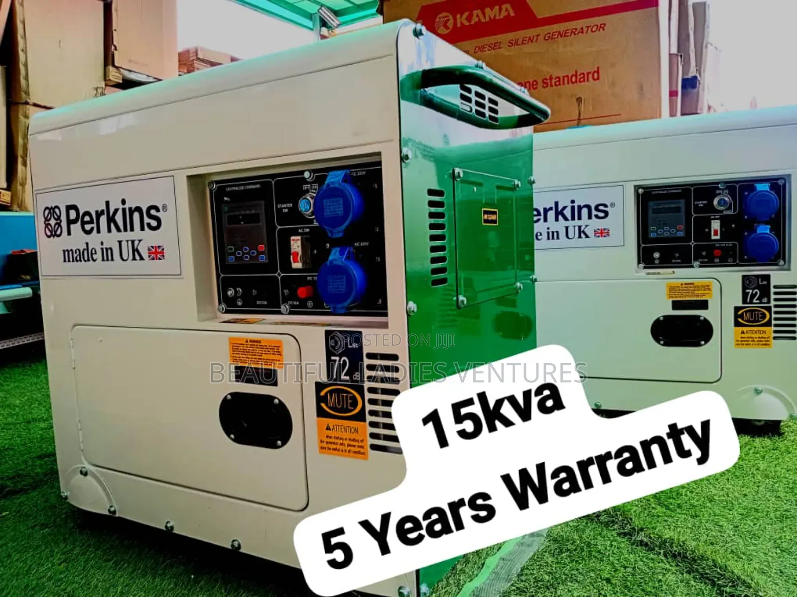 Stable Output 15kva Diesel Perkins Generator