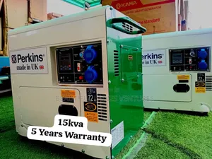Low Vibration Diesel Perkins 15kva Diesel Generator