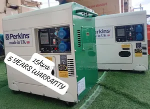 Easy to Service Perkins 15kva Diesel Power Generator