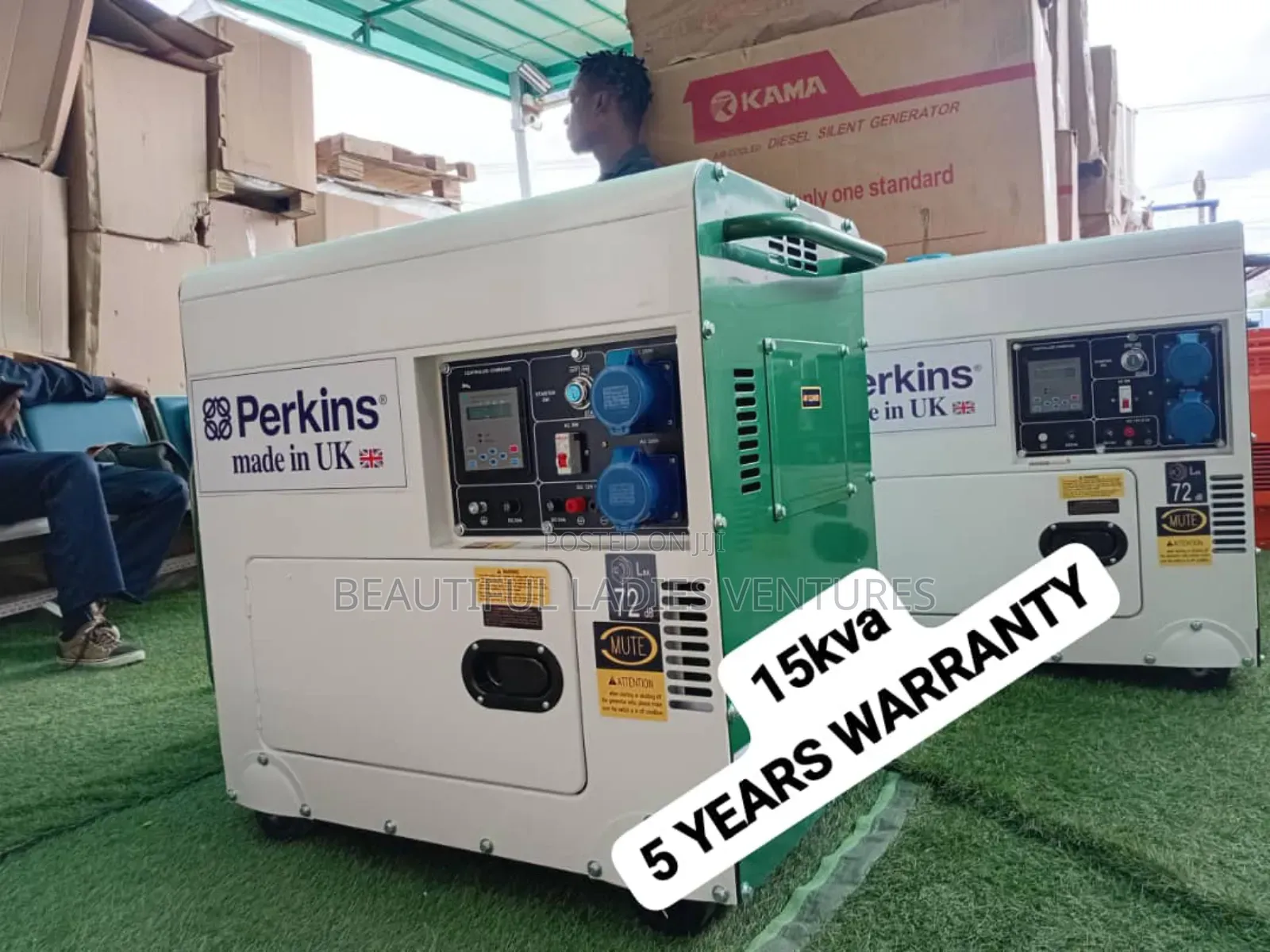 Fuel Flexible Perkins 15kva Diesel Generator