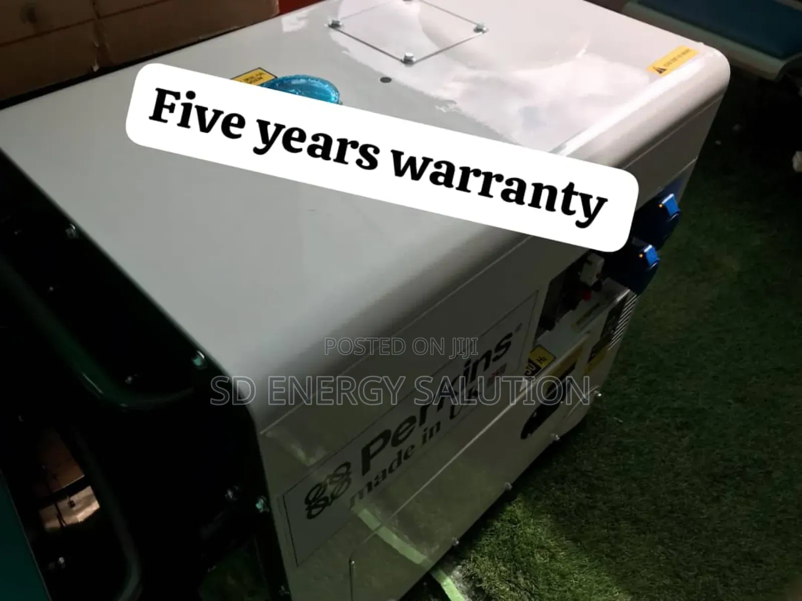 Electric Turbo 15kva 16500watt Diesel Perkins Generator