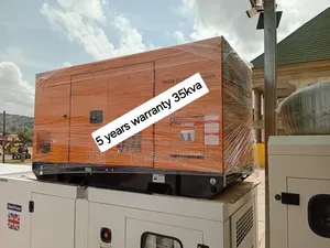 Hybrid Power Supply 35kva Silent Diesel Generator