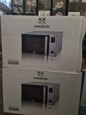 Nasco 36l Microwave With Grill: Hot Meals Fast