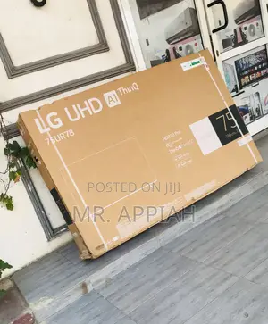 Beautiful Made Lg 75ur78 75” Uhd Smart Television, Black