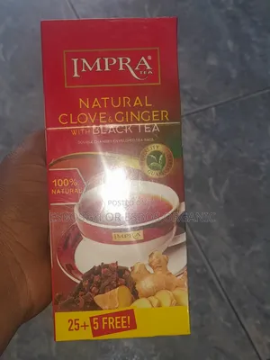 Natural Clove and Ginger With Black Tea