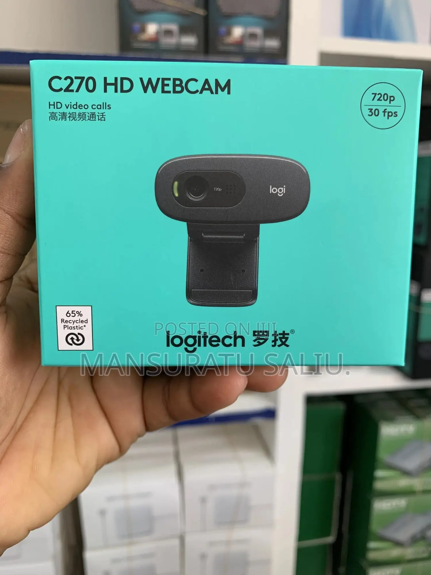 C270 Logitech Hd Webcam