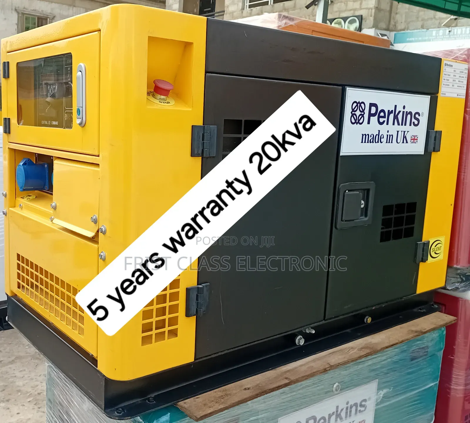 Quality Engine Capacity 20kva Silent Diesel Generator