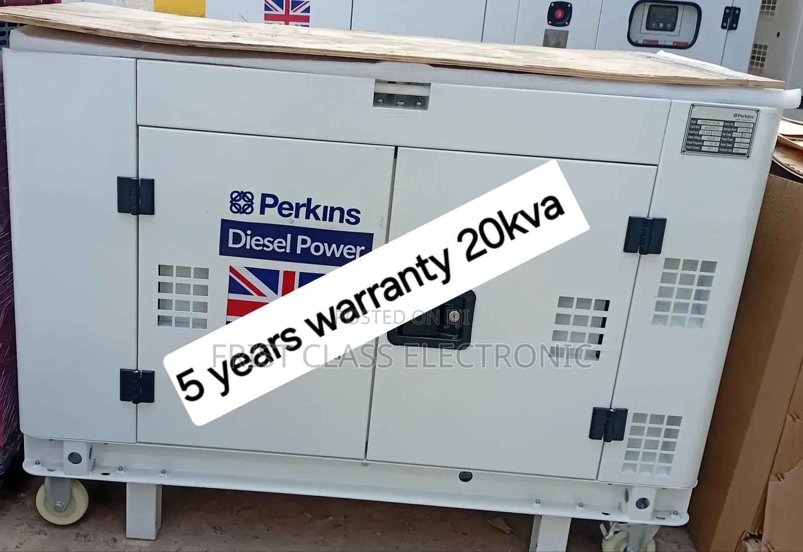 Emergency Backup Power 20kva Silent Diesel Genset