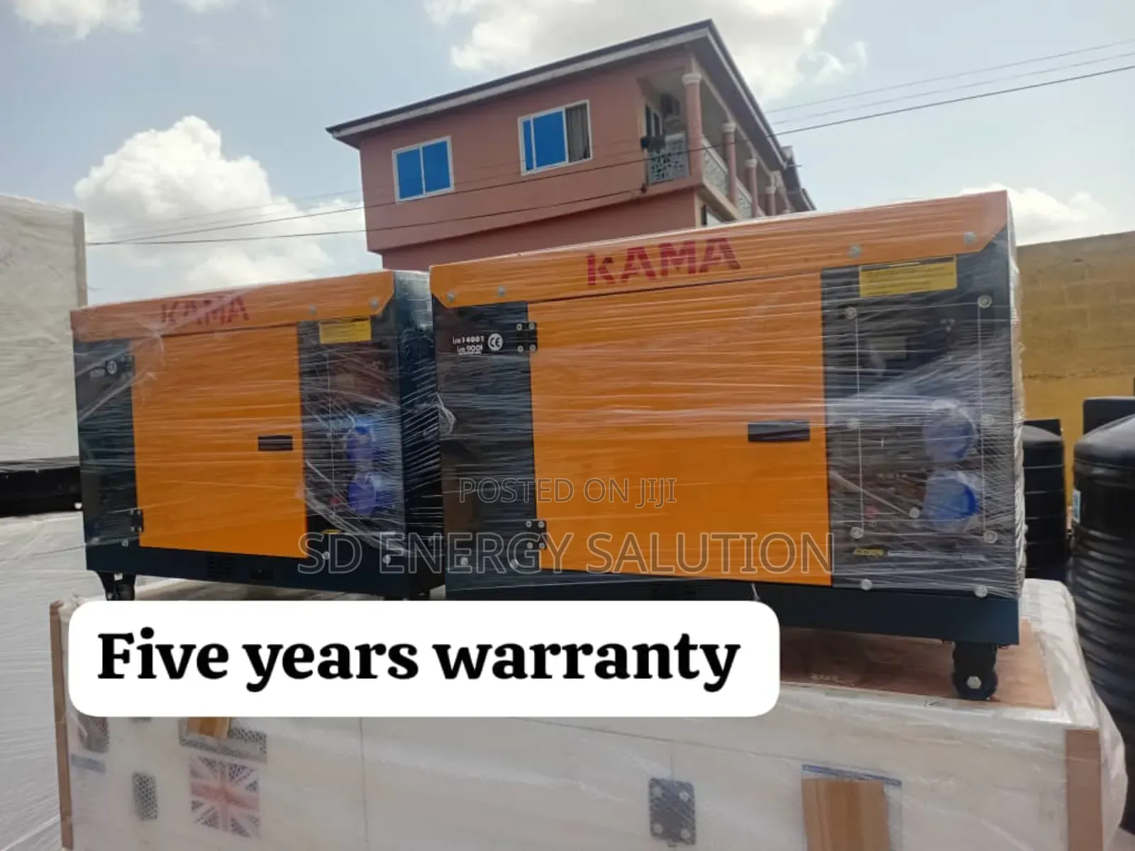 Sustainable Power 16500watt 15kva Kama Diesel Generator