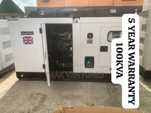 Portable Generator 100kva Unit Diesel Genset 100kva Perkins