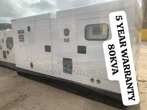 Portable Generator 80kva Unit Diesel Generator 80kva Perkins