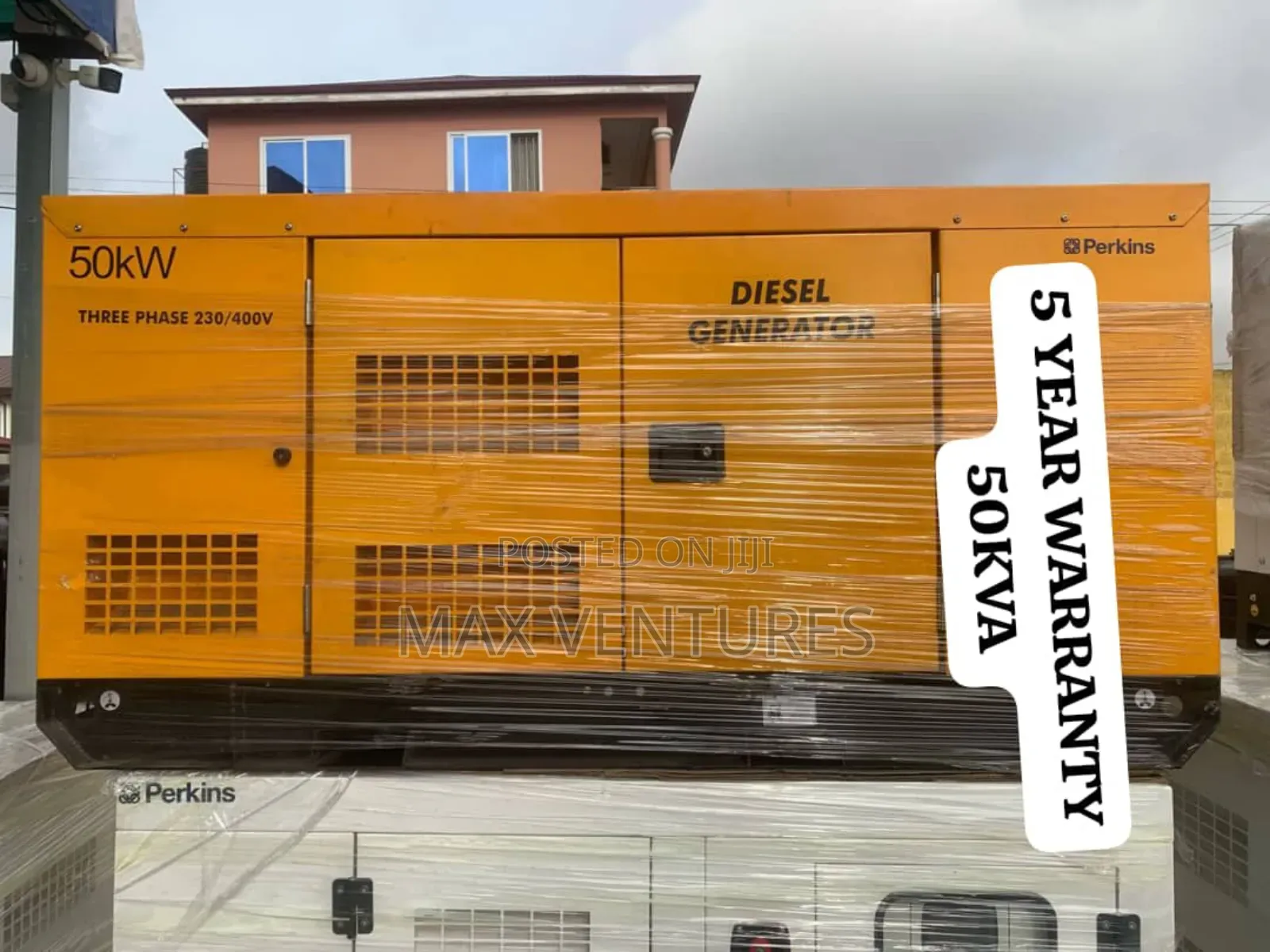 Portable Generator 50kva Unit Diesel Generator 50kva Perkins