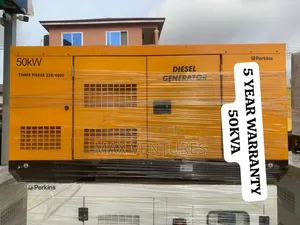 Portable Generator 50kva Unit Diesel Generator 50kva Perkins