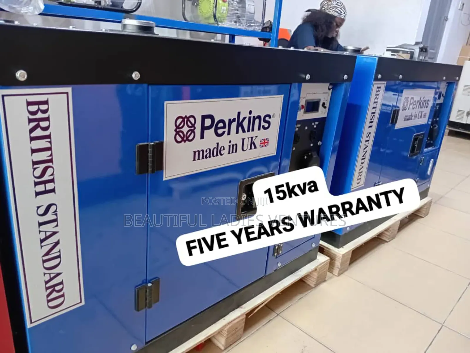 Perkins 15kva Sleek Design Diesel Powered Generator