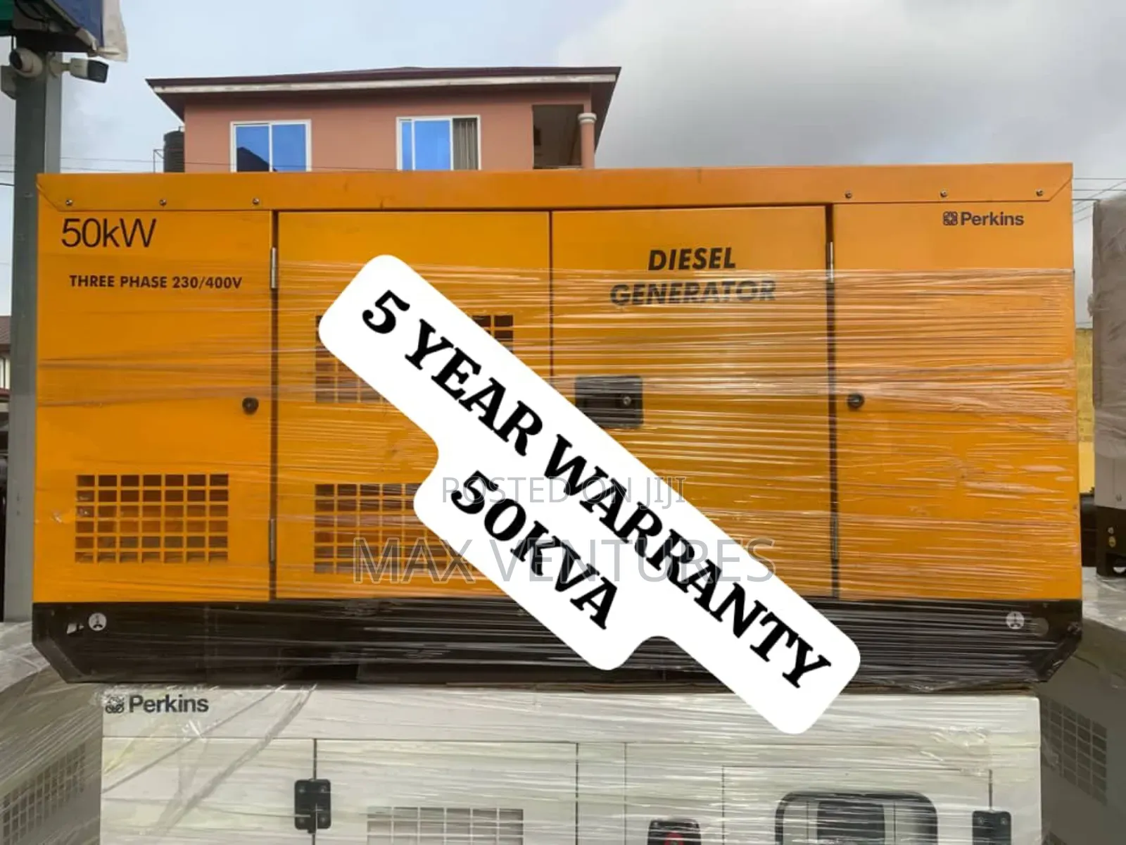50kva Diesel Generator Perkins With Advanced Smart Panel