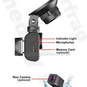 Car Dashcam Camcorder Monitor Recorder