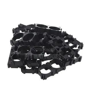 18650 Lithium Battery Holder Bracket for Diy Cell Pack Black