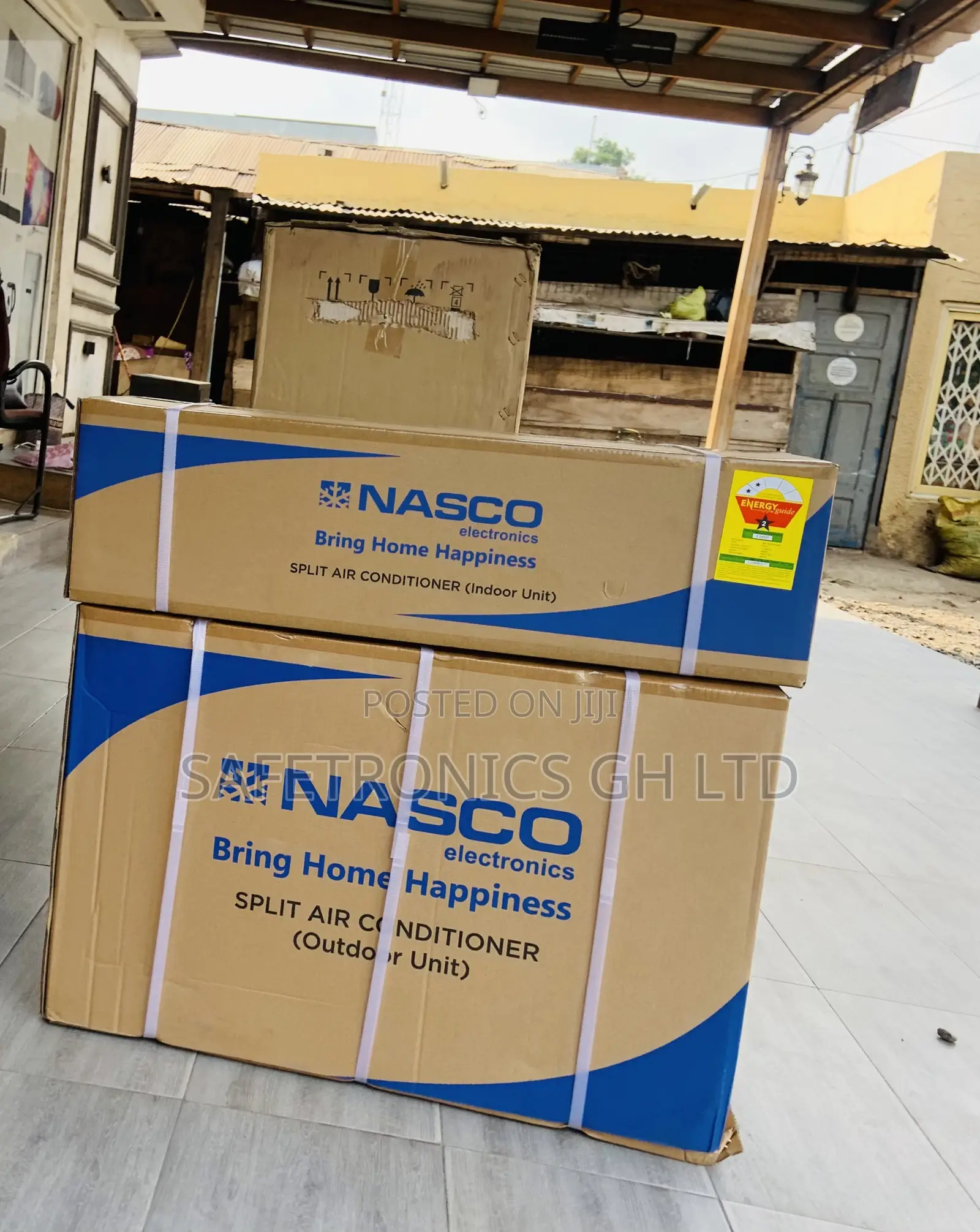 Automatic Defrost Nasco 1.5 Horsepower Split White Fast Ac