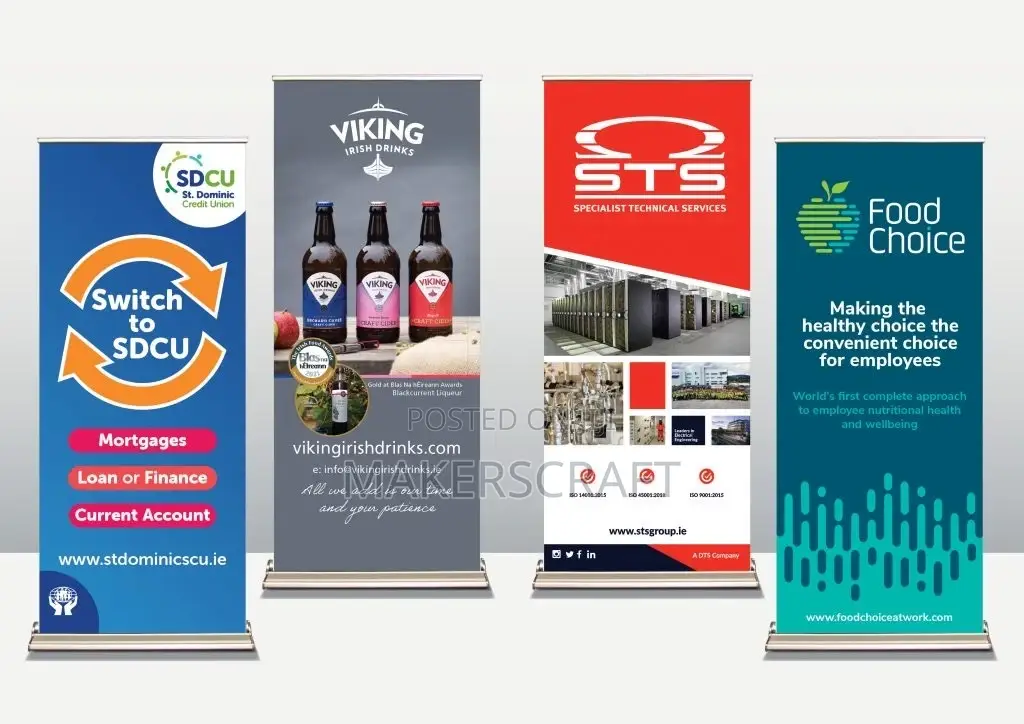 Big Base Pull Up Banner Machine / Roll Up Banner Machine