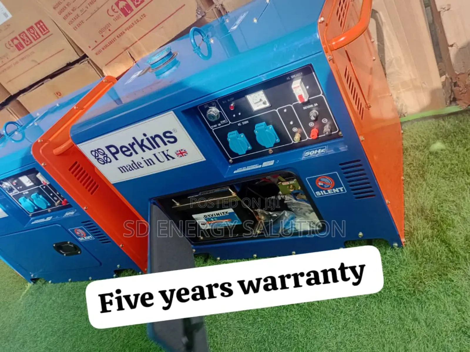 Gendynamo 10kva 13000watt Diesel Perkins Generato