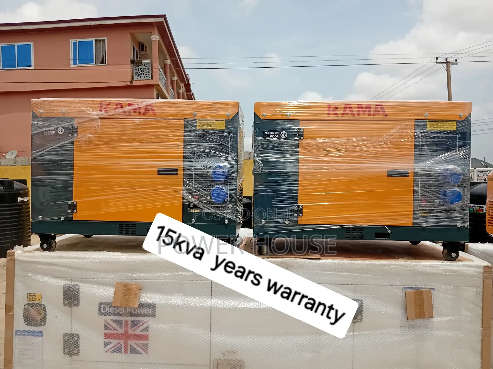 Kama 15kva Diesel Generator 15kva Silent Genset