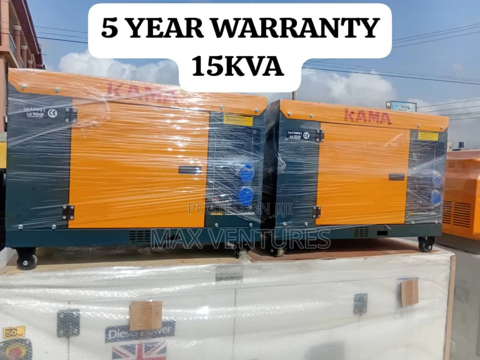 Emergency 15kva Power Kama Diesel Generator 15kva 15kw