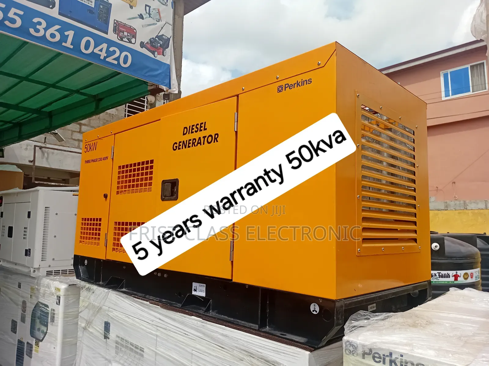 Adaptable 50kva Silent Diesel Generator