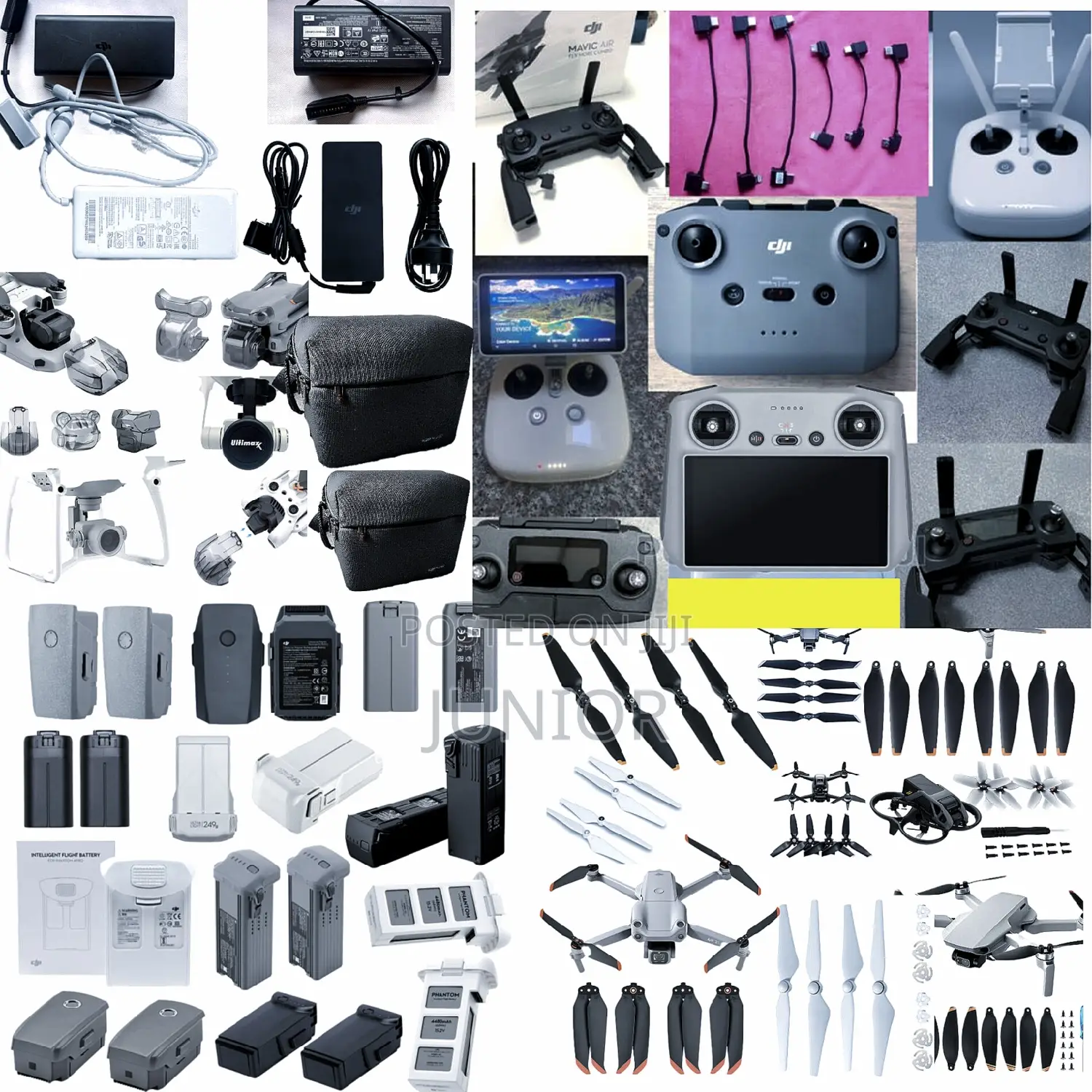 Mavic Phantom Mini Air 2 3 4 Remote,Charger,Batteries,Cables
