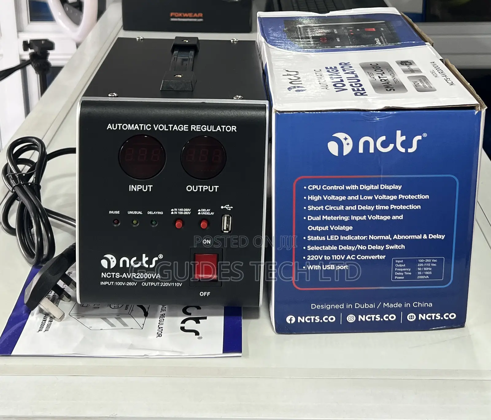 2000va Automatic Voltage Regulator, Ncts 2000va Stabilizer