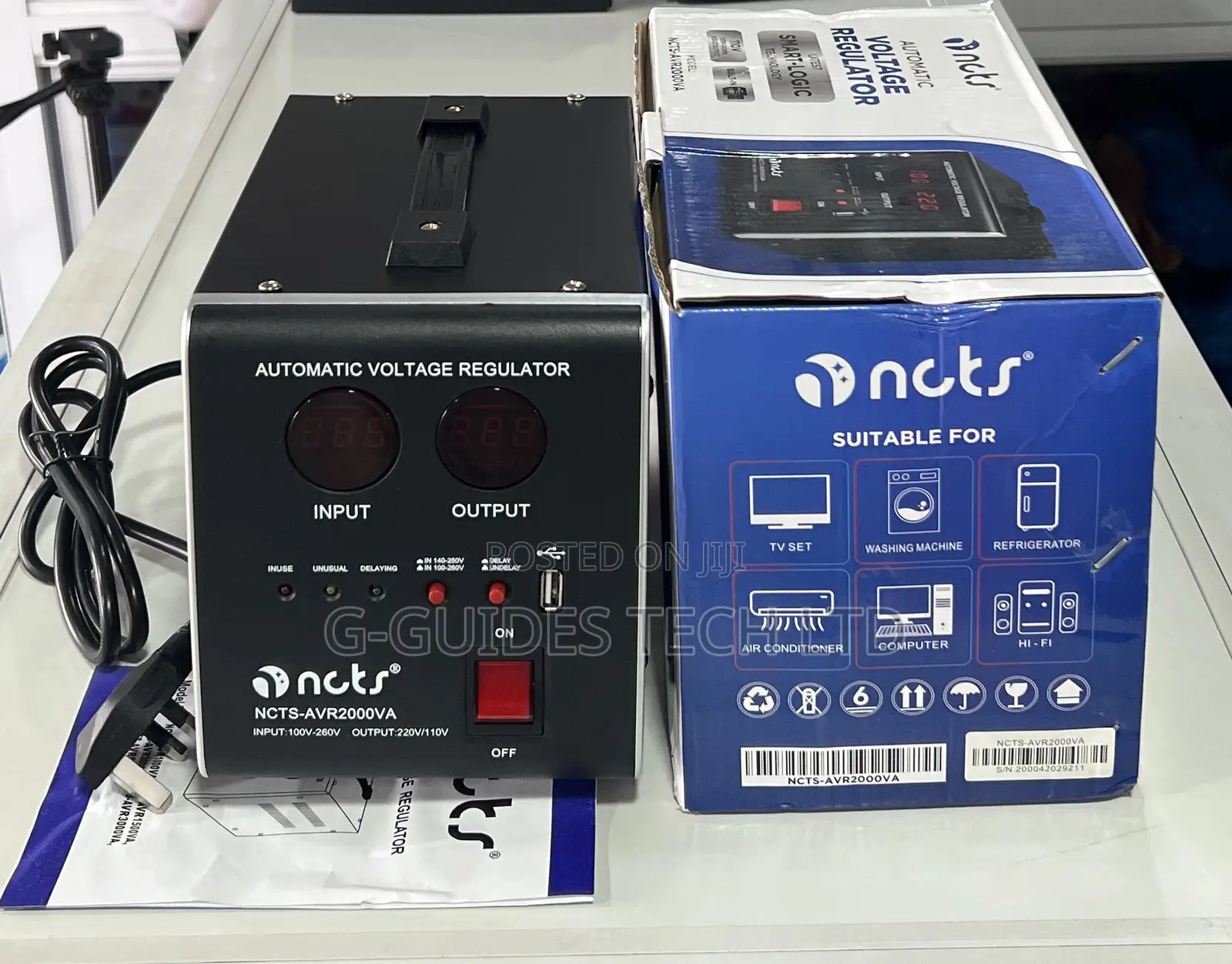 2000va Automatic Voltage Regulator, Ncts 2000va Stabilizer