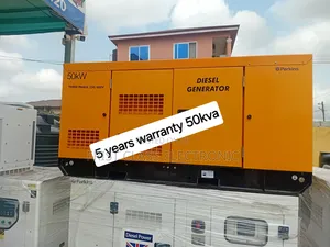 Productive 50kva Silent Diesel Generator With Low Noise