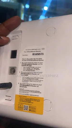 MTN Zte Omni Turbonet Router MNM