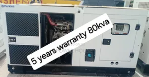 Water Resistant 80kva Silent Diesel Powered Generator