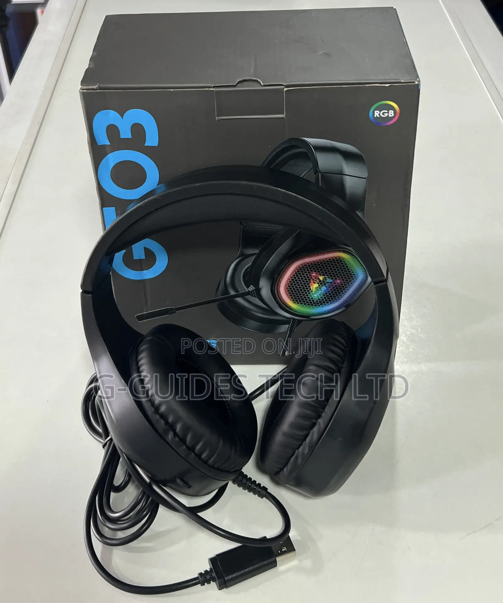 G503 RGB Gaming Headset, 7.1 Usb E-Sport Gaming Headset