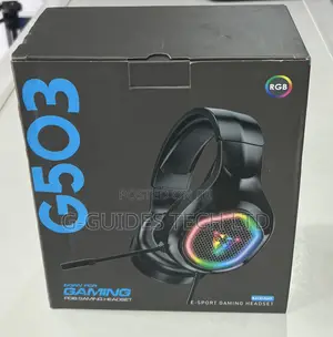 G503 RGB Gaming Headset, 7.1 Usb E-Sport Gaming Headset