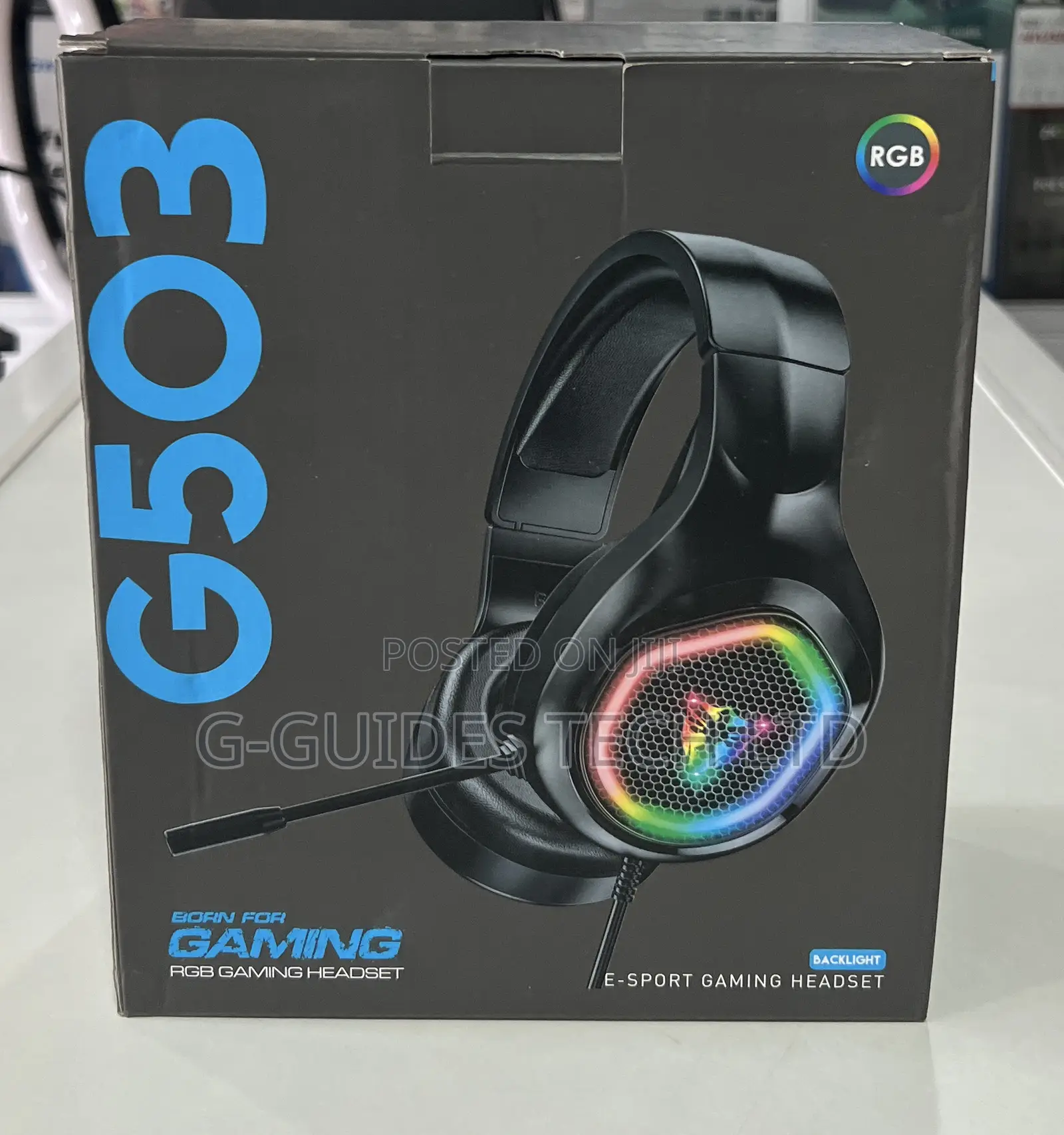 G503 RGB Gaming Headset, 7.1 Usb E-Sport Gaming Headset
