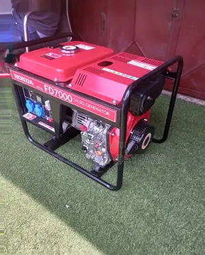 Lifetime 7.5kva Generator Honda Geneset Diesel