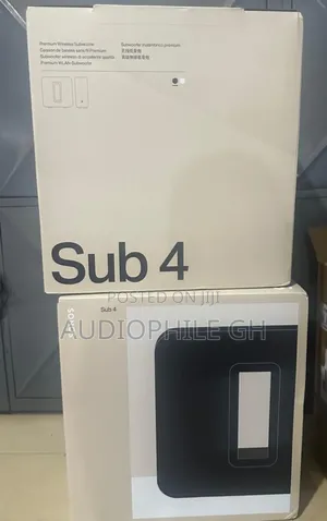 Sonos Sub Gen 4 Premium Wireless Subwoofer