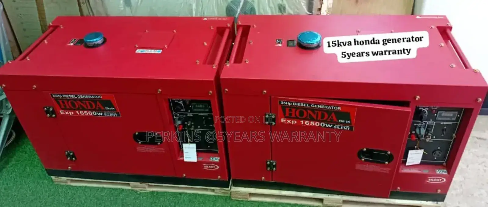 Electric Solution 15kva Honda Generator Silent Diesel 15kva