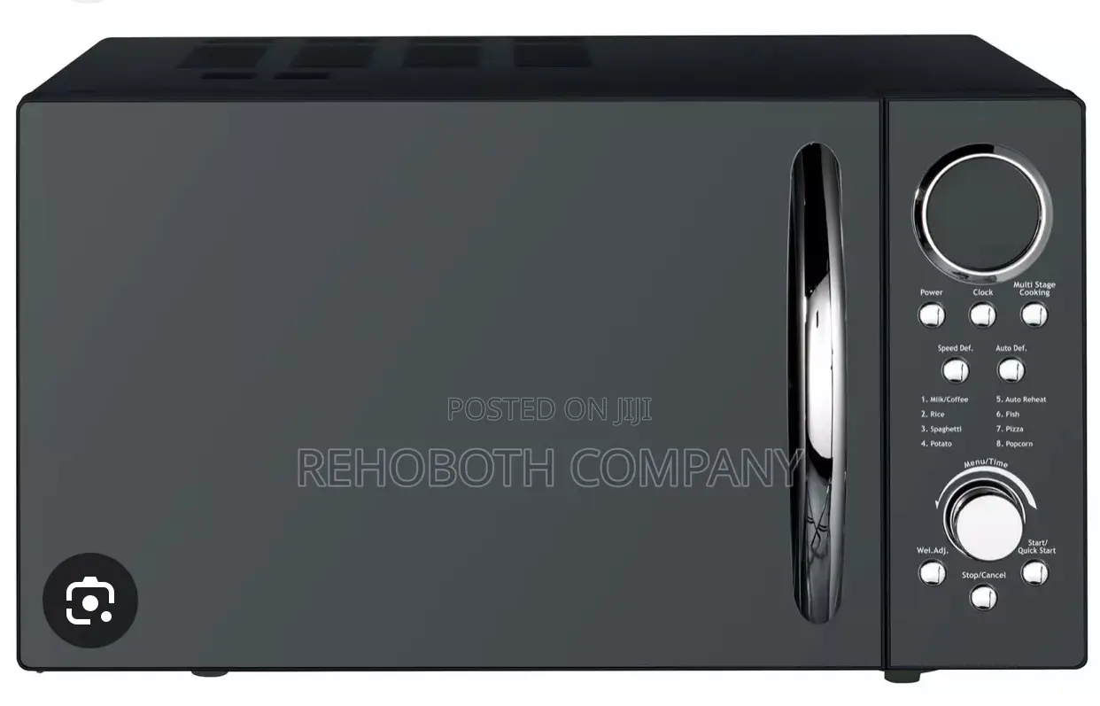23litre Morphy Richards Black Digital Microwave