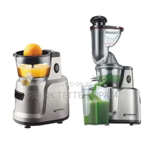 Hoffmans Vertical Slow Juicer 2 in 1 - Silver