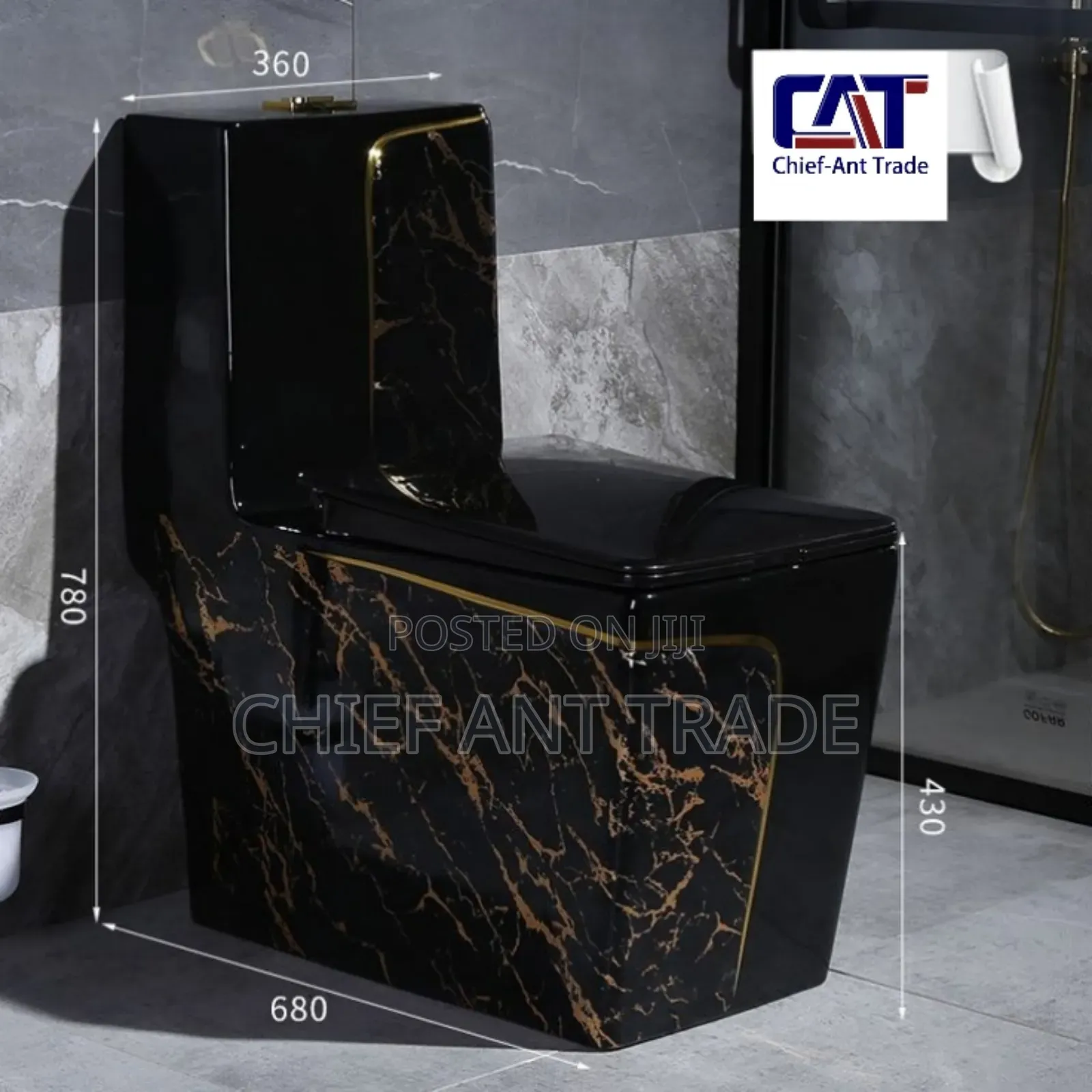 Toilet Seat Wc Black A061