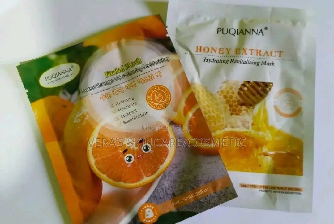 Face Sheet Mask,100ghc For 12
