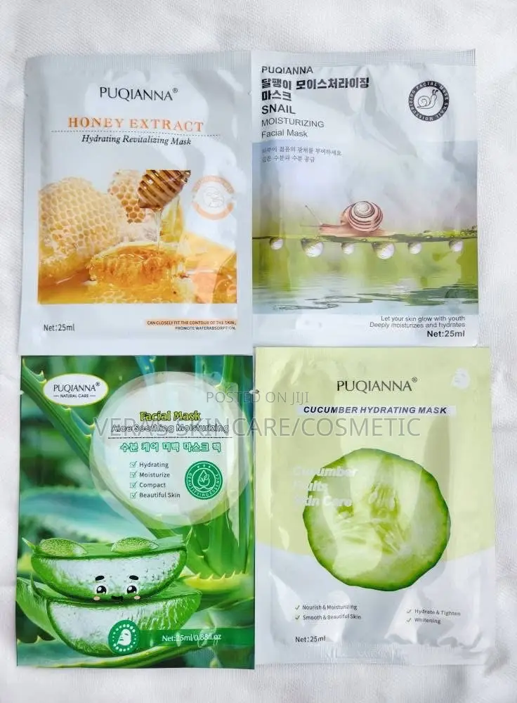 Face Sheet Mask,100ghc For 12