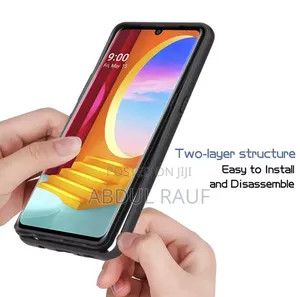 Lg Velvet Shockproof Amor Cases Uv Glass Screen Protectors