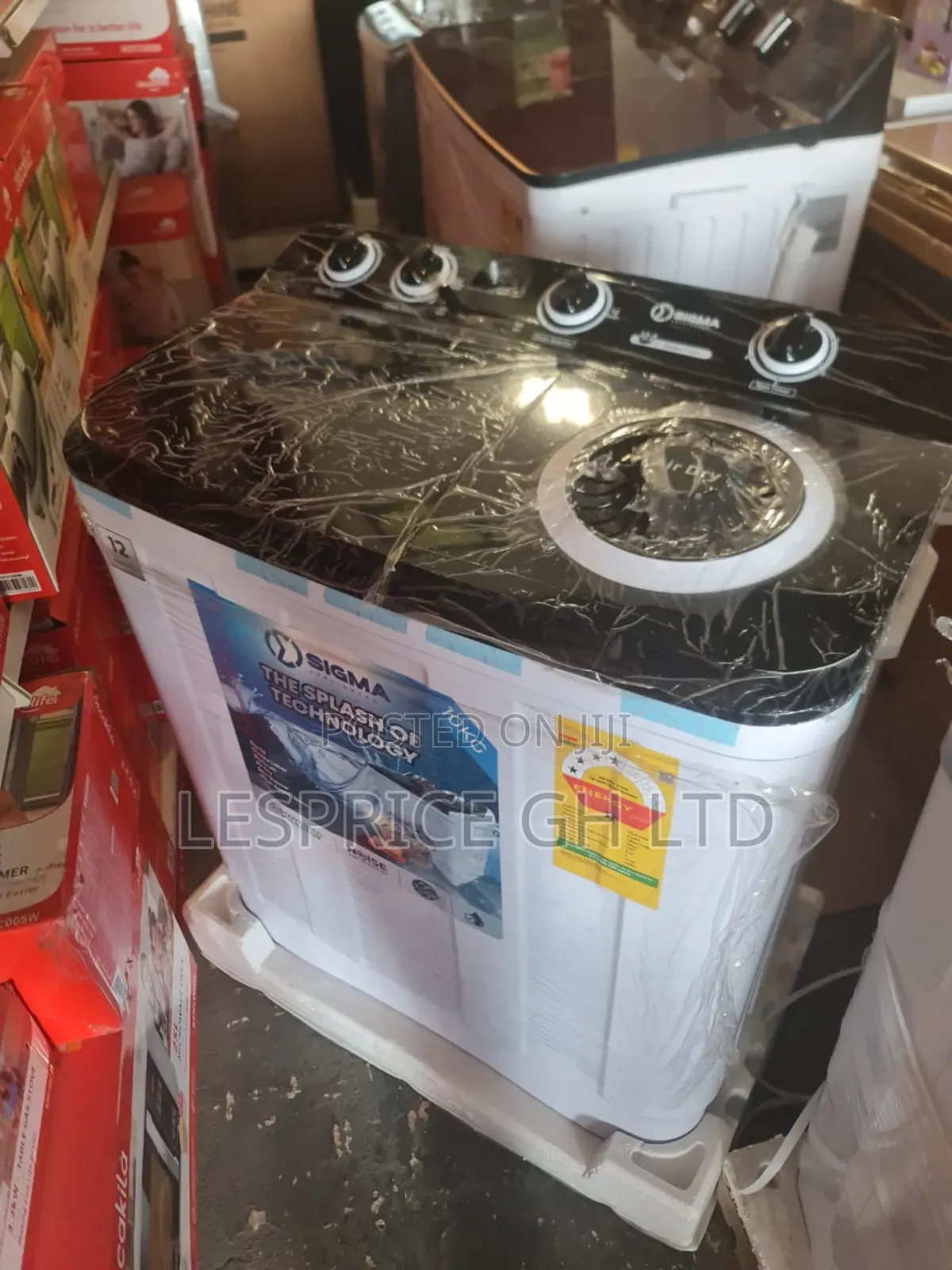 Sigma 10kg Twin Tub Wonder Washer